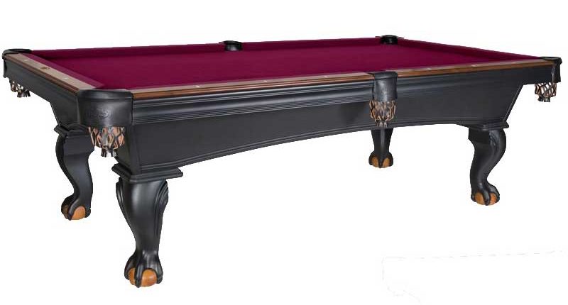 Olhausen Billiards 8 ft Breckenridge Pool Table – Matte Finish  on Pine – Includes Delivery & Installation, Cues, Balls and Accessories –  Choice of Cloth Colors – Rustic Series : Sports & Outdoors