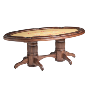 Darafeev Texas Hold’em Game Table w Optional Dining Top