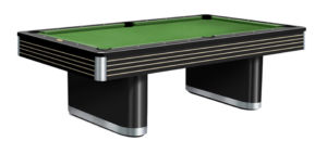 Olhausen Heritage Pool Table with green cloth felth